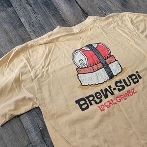 Vtg Crazy Shirt Hawaii Brew-Subi T-Shirt